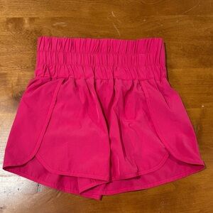 New In Hot Pink Shorts - High Waisted - Lined